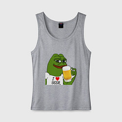 Женская майка Drink Pepe