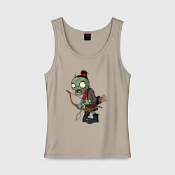 Женская майка Зомби лучник