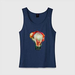 Женская майка Лампочка Ильича