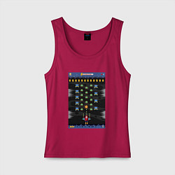 Женская майка Old game Space invaders