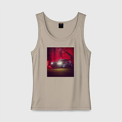 Женская майка Гоночная машина