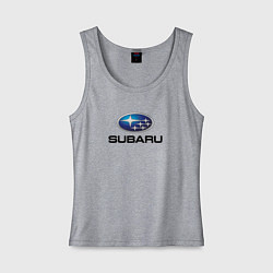 Женская майка Subaru sport auto