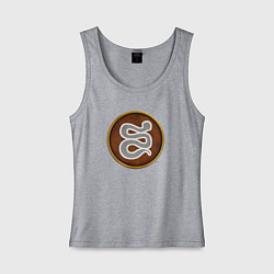 Майка женская хлопок Иллирия Rome: Total War Alexander, цвет: меланж