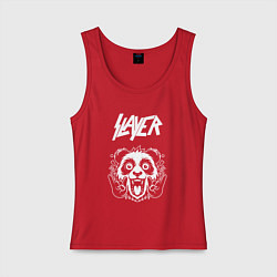 Женская майка Slayer rock panda