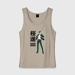 Женская майка Ветролом - Харука Сакура