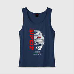 Женская майка Mitsubishi Lancer - Evolution 4