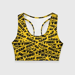 Топик спортивный женский ASAP Rocky: Light Style, цвет: 3D-принт