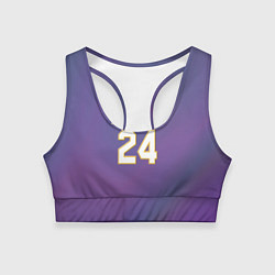 Топик спортивный женский Los Angeles Lakers Kobe Brya, цвет: 3D-принт
