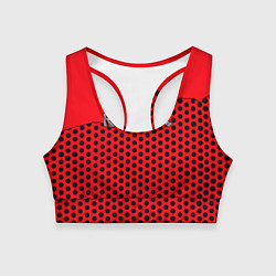 Топик спортивный женский Roblox Red, цвет: 3D-принт