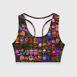 Женский спортивный топ Five Nights At Freddy's