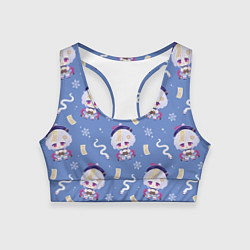 Женский спортивный топ Genshin Impact