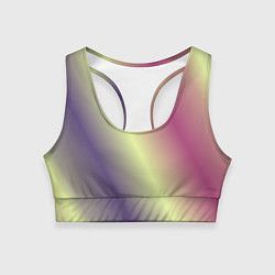 Топик спортивный женский Настроение, цвет: 3D-принт