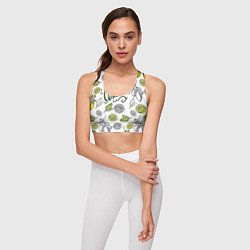 Топик спортивный женский Limocello, цвет: 3D-принт — фото 2