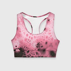 Топик спортивный женский Коллекция Journey Розовый 588-4-pink, цвет: 3D-принт