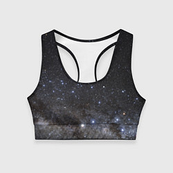 Женский спортивный топ Космический космос