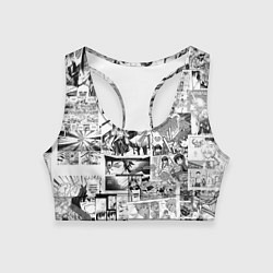 Женский спортивный топ Manga style - страницы