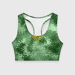 Топик спортивный женский Символ друидов трискелион, цвет: 3D-принт