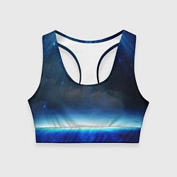 Женский спортивный топ Звездопад в океане