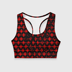 Топик спортивный женский Farcry текстура юбисофт гейм, цвет: 3D-принт