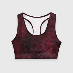 Женский спортивный топ Кровавое небо
