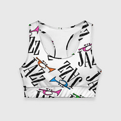 Женский спортивный топ Just jazz in color