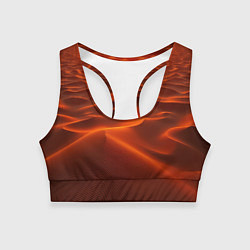 Женский спортивный топ Красная жара