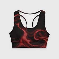 Женский спортивный топ Color red