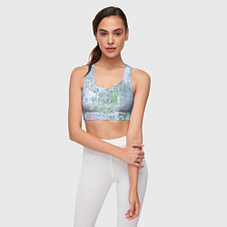 Топик спортивный женский Скетч японские дорамы, цвет: 3D-принт — фото 2