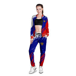 Олимпийка женская RUSSIA SPORT, цвет: 3D-красный — фото 2