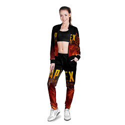 Олимпийка женская APEX LEGENDS, цвет: 3D-черный — фото 2