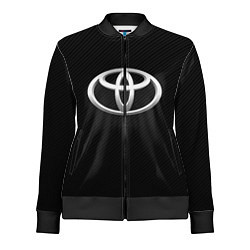 Олимпийка женская Toyota carbon, цвет: 3D-черный