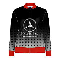 Олимпийка женская Mercedes-Benz, цвет: 3D-красный