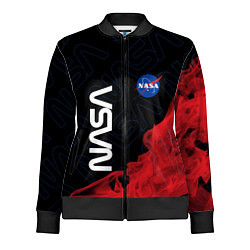 Олимпийка женская NASA НАСА, цвет: 3D-черный