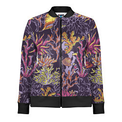 Олимпийка женская Кораллы, цвет: 3D-черный