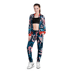 Олимпийка женская Подводный мир, цвет: 3D-красный — фото 2