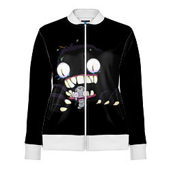 Олимпийка женская Я монстр, цвет: 3D-белый