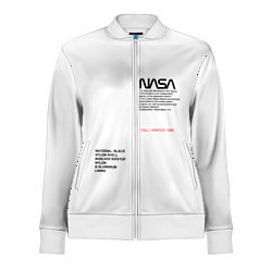 Олимпийка женская NASA БЕЛАЯ ФОРМА, цвет: 3D-белый