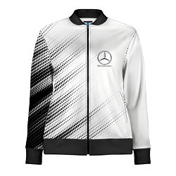 Олимпийка женская Mercedes-Benz - White, цвет: 3D-черный
