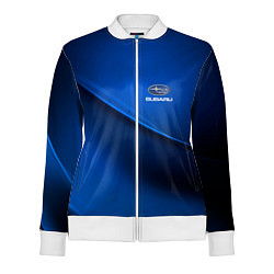 Олимпийка женская Subaru sport, цвет: 3D-белый