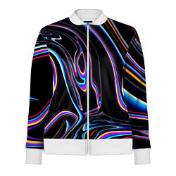 Олимпийка женская Vanguard pattern Neon, цвет: 3D-белый