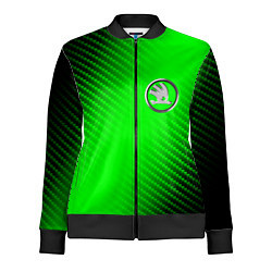 Олимпийка женская ШКОДА Карбон, цвет: 3D-черный