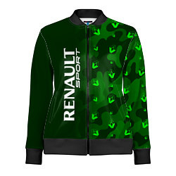 Олимпийка женская RENAULT SPORT Милитари, цвет: 3D-черный