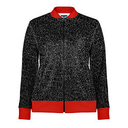 Женская олимпийка Привет уроды black