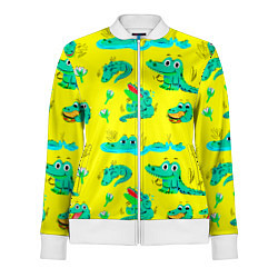 Женская олимпийка GREEN CROCODILES