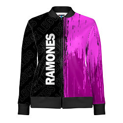 Олимпийка женская Ramones Rock Legends, цвет: 3D-черный