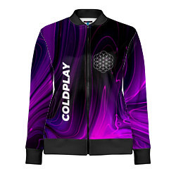 Олимпийка женская Coldplay violet plasma, цвет: 3D-черный