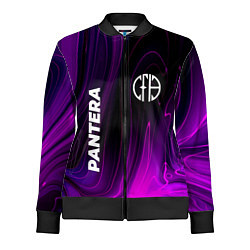 Олимпийка женская Pantera violet plasma, цвет: 3D-черный