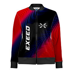 Олимпийка женская Exeed красный карбон, цвет: 3D-черный
