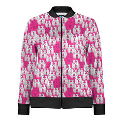 Олимпийка женская Пары сердечные, цвет: 3D-черный