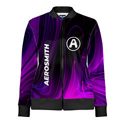 Олимпийка женская Aerosmith violet plasma, цвет: 3D-черный